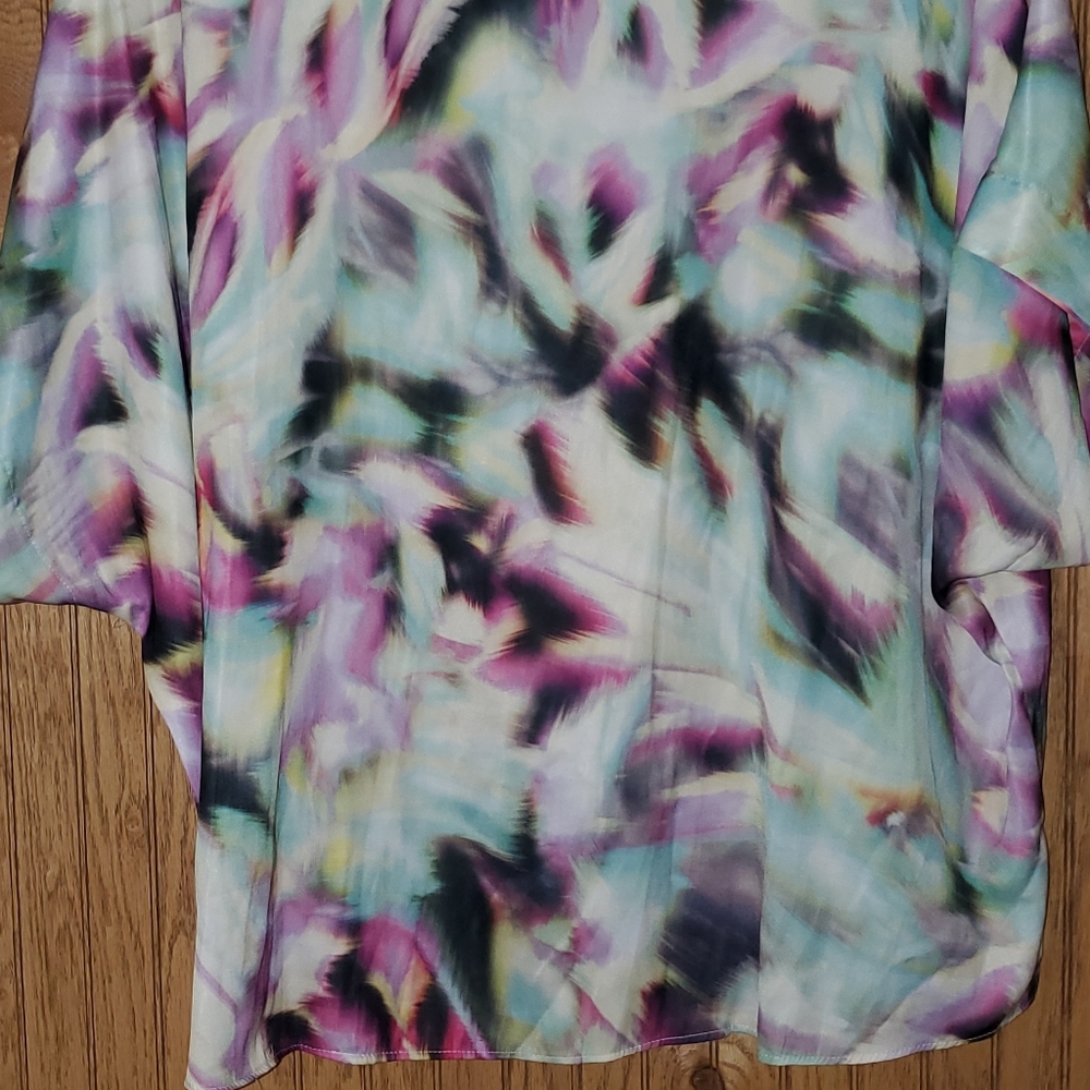 Short sleeve blouse 1x